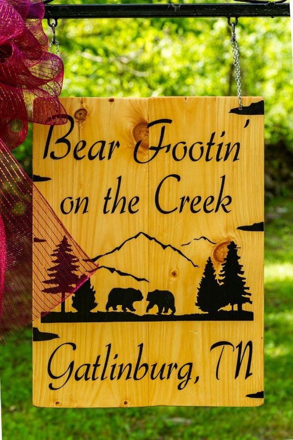 Vila Bear Footin' On The Creek Gatlinburg Exteriér fotografie
